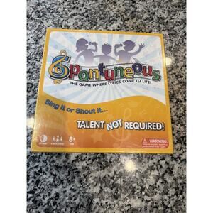 SPONTUNEOUS New in Plastic Board Game